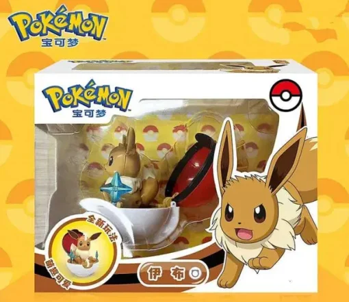 Pkm.store Pokemon Spielzeug-Pokemon Pokeball Mit Figur