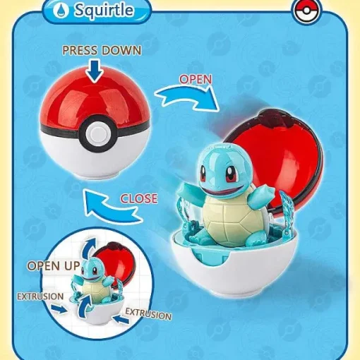 Pkm.store Pokemon Spielzeug-Pokemon Pokeball Mit Figur