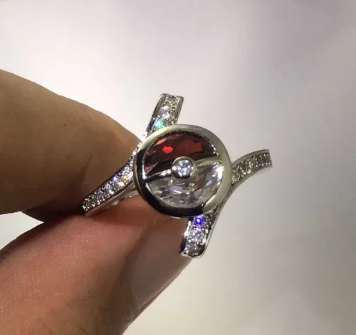 Pkm.store Pokemon Schmuck-Pokemon Pokeball Ring