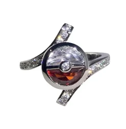 Pkm.store Pokemon Schmuck-Pokemon Pokeball Ring