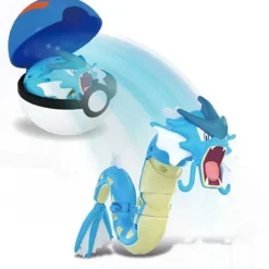 Pkm.store Pokeball & Pokebälle-Pokemon Pokeball Set Mit Figur (Pikachu, Glurak, Bisaflor, Turtok, Garados)