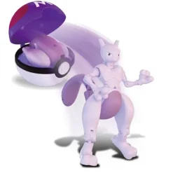 Pkm.store Pokemon Figuren-Pokemon Pokeball Set Mit Figur (Pikachu, Glurak, Bisaflor, Turtok, Garados)