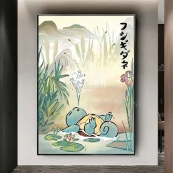 Pkm.store Sonstiges Merchandise-Pokemon Poster Kunstdruck Im Japanischen Stil