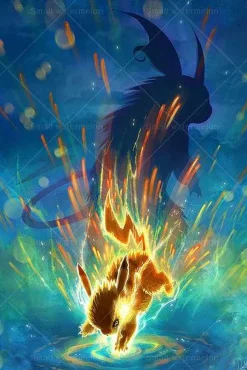 Pkm.store Sonstiges Merchandise-Pokemon Poster Kunstdrucke Ungerahmt, Viele Motive