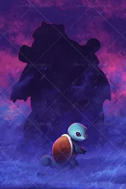 Pkm.store Sonstiges Merchandise-Pokemon Poster Kunstdrucke Ungerahmt, Viele Motive