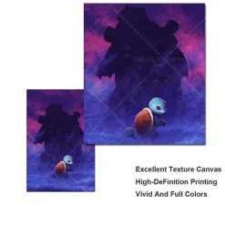 Pkm.store Sonstiges Merchandise-Pokemon Poster Kunstdrucke Ungerahmt, Viele Motive