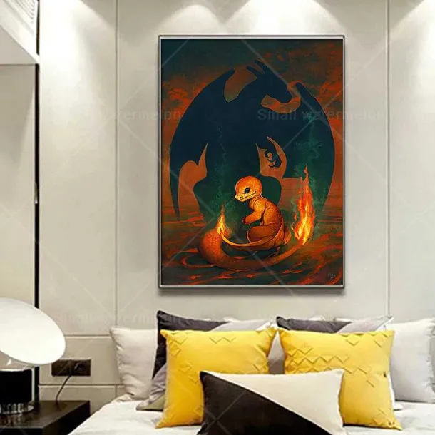 Pkm.store Sonstiges Merchandise-Pokemon Poster Kunstdrucke Ungerahmt, Viele Motive