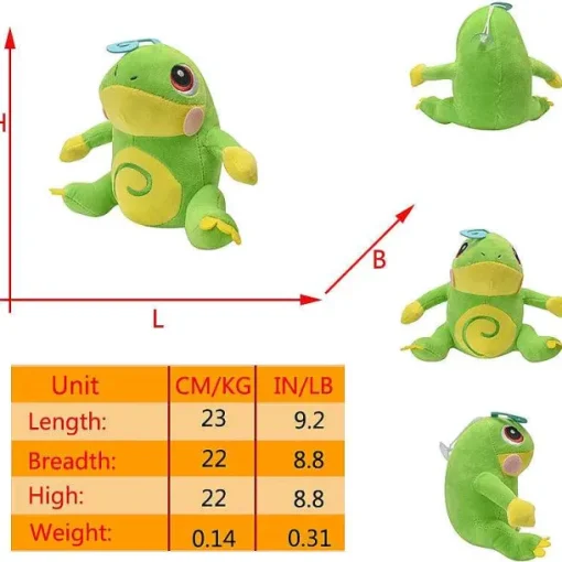 Pkm.store Pokemon Kuscheltiere-Pokemon Quappo Quapsel Quaputzi Oder Quaxo Kuscheltiere