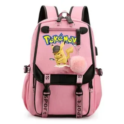 Pkm.store Rucksäcke & Taschen-Pokemon Rucksack Mit Laptopfach Fur Schule, Uni Etc.