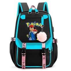 Pkm.store Rucksäcke & Taschen-Pokemon Rucksack Mit Laptopfach Fur Schule, Uni Etc.