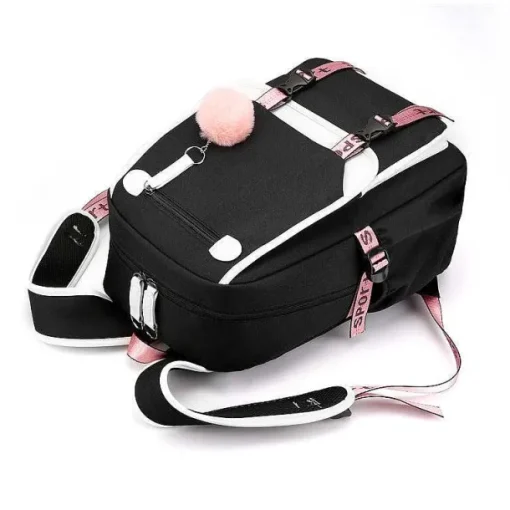 Pkm.store Rucksäcke & Taschen-Pokemon Rucksack Mit Laptopfach Fur Schule, Uni Etc.