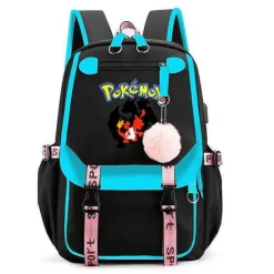Pkm.store Rucksäcke & Taschen-Pokemon Rucksack Mit Laptopfach Fur Schule, Uni Etc.