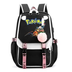 Pkm.store Rucksäcke & Taschen-Pokemon Rucksack Mit Laptopfach Fur Schule, Uni Etc.