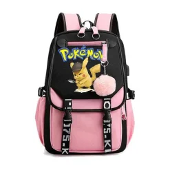 Pkm.store Rucksäcke & Taschen-Pokemon Rucksack Mit Laptopfach Fur Schule, Uni Etc.