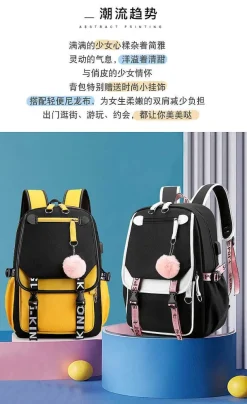 Pkm.store Rucksäcke & Taschen-Pokemon Rucksack Mit Laptopfach Fur Schule, Uni Etc.