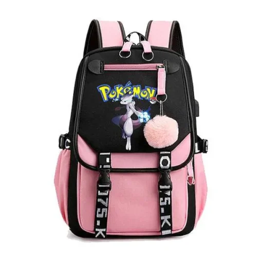 Pkm.store Rucksäcke & Taschen-Pokemon Rucksack Mit Laptopfach Fur Schule, Uni Etc.