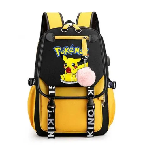 Pkm.store Rucksäcke & Taschen-Pokemon Rucksack Mit Laptopfach Fur Schule, Uni Etc.