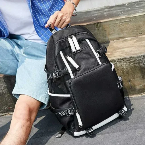 Pkm.store Rucksäcke & Taschen-Pokemon Rucksack Mit Usb - Ideal Fur Laptops