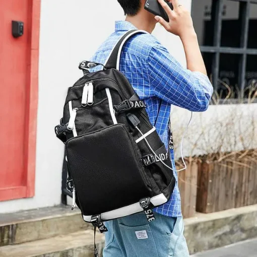 Pkm.store Rucksäcke & Taschen-Pokemon Rucksack Mit Usb - Ideal Fur Laptops