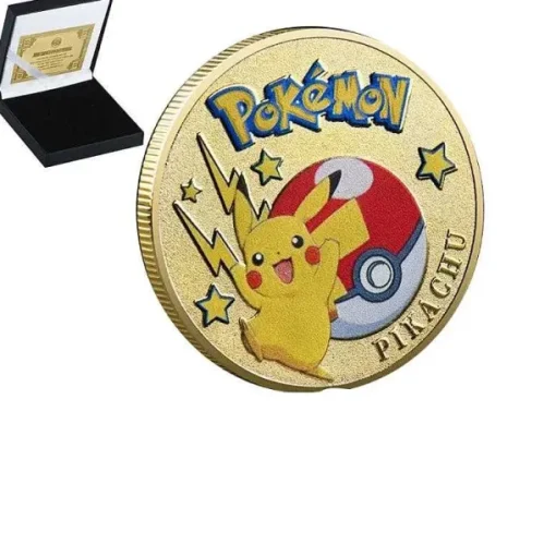 Pkm.store Sonstiges Merchandise-Pokemon Sammel Munzen - Viele Motive