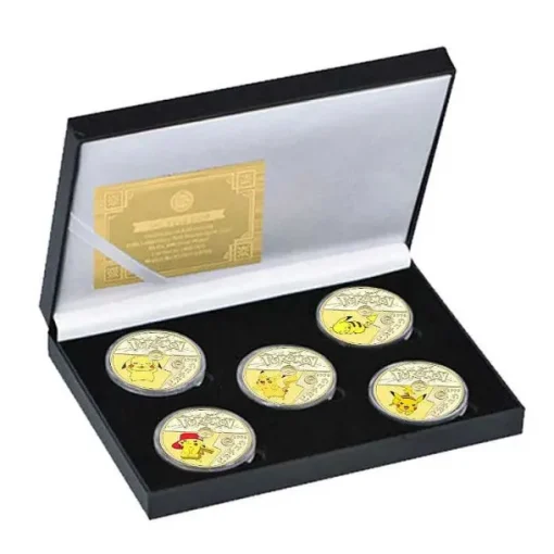 Pkm.store Sonstiges Merchandise-Pokemon Sammel Munzen - Viele Motive