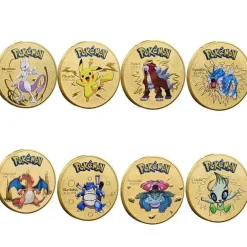 Pkm.store Sonstiges Merchandise-Pokemon Sammel Munzen - Viele Motive