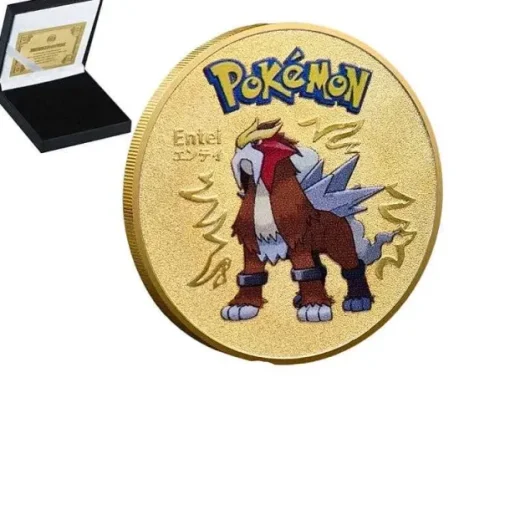 Pkm.store Sonstiges Merchandise-Pokemon Sammel Munzen - Viele Motive