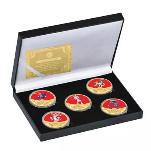 Pkm.store Sonstiges Merchandise-Pokemon Sammel Munzen - Viele Motive