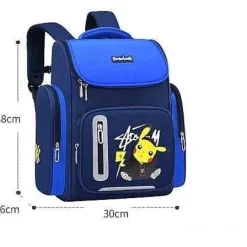 Pkm.store Rucksäcke & Taschen-Pokemon Schul Rucksack Mit Pikachu Pokemon Motiv In Blau Oder Gelb