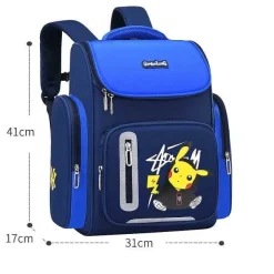 Pkm.store Rucksäcke & Taschen-Pokemon Schul Rucksack Mit Pikachu Pokemon Motiv In Blau Oder Gelb