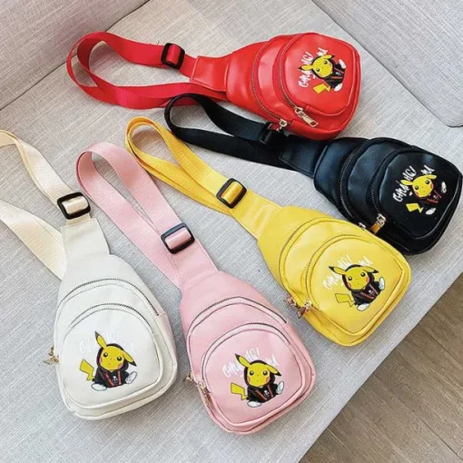 Pkm.store Rucksäcke & Taschen-Pokemon Schultertasche Fur Kinder - Slingbag In Verschiedenen Farben