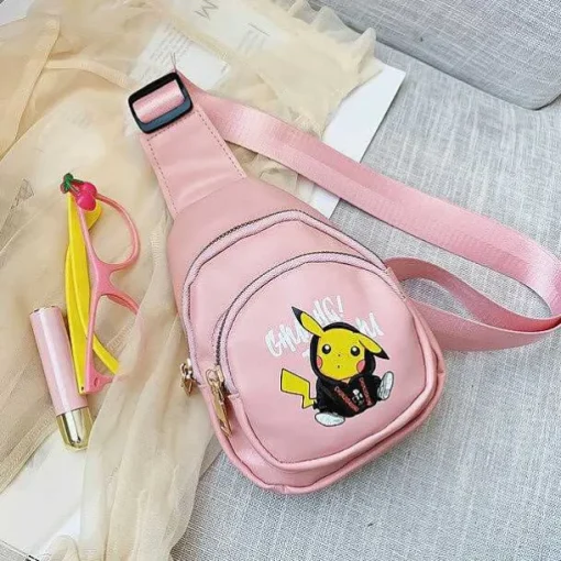 Pkm.store Rucksäcke & Taschen-Pokemon Schultertasche Fur Kinder - Slingbag In Verschiedenen Farben