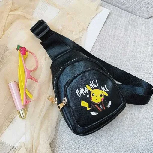 Pkm.store Rucksäcke & Taschen-Pokemon Schultertasche Fur Kinder - Slingbag In Verschiedenen Farben