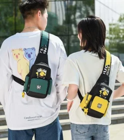 Pkm.store Rucksäcke & Taschen-Pokemon Schultertasche, Slingbag Unisex, Verschiedene Farben