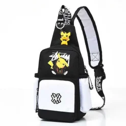 Pkm.store Rucksäcke & Taschen-Pokemon Schultertasche, Slingbag Unisex, Verschiedene Farben