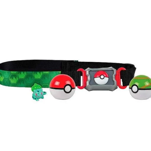 Pkm.store Pokeball & Pokebälle-Pokemon Spielzeug Poke Trainer Gurtel Mit Pokeball Und Figur