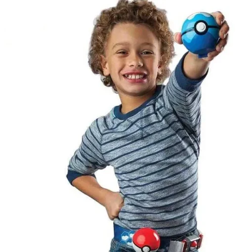 Pkm.store Pokeball & Pokebälle-Pokemon Spielzeug Poke Trainer Gurtel Mit Pokeball Und Figur