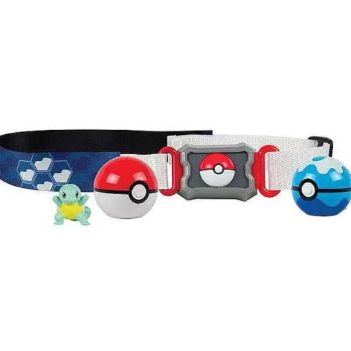 Pkm.store Pokeball & Pokebälle-Pokemon Spielzeug Poke Trainer Gurtel Mit Pokeball Und Figur
