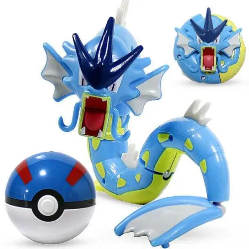 Pkm.store Pokemon Spielzeug-Pokemon Spielzeug Set Mit 2X Figur Und 2X Pokeball (Verschiedene Motive Zur Wahl)