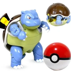 Pkm.store Pokemon Spielzeug-Pokemon Spielzeug Set Mit 2X Figur Und 2X Pokeball (Verschiedene Motive Zur Wahl)