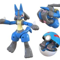 Pkm.store Pokemon Spielzeug-Pokemon Spielzeug Set Mit 2X Figur Und 2X Pokeball (Verschiedene Motive Zur Wahl)