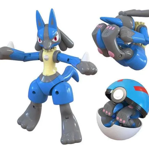 Pkm.store Pokemon Spielzeug-Pokemon Spielzeug Set Mit 2X Figur Und 2X Pokeball (Verschiedene Motive Zur Wahl)