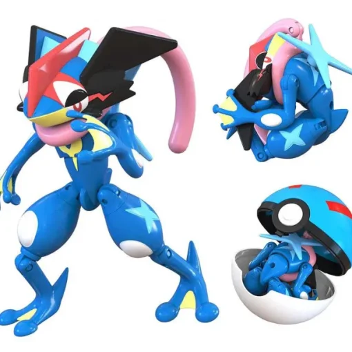 Pkm.store Pokemon Spielzeug-Pokemon Spielzeug Set Mit 2X Figur Und 2X Pokeball (Verschiedene Motive Zur Wahl)