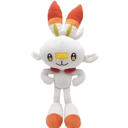 Pkm.store Pokemon Kuscheltiere-Pokemon Sword Und Shield Plusch Pokemon (Hopplo / Scorbunny, Sobble Oder Grookey)