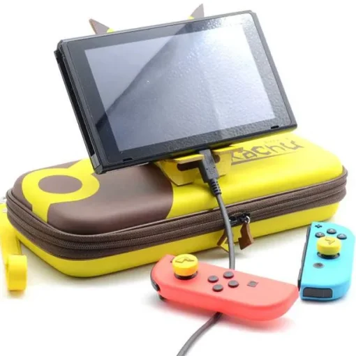 Pkm.store Sonstiges Merchandise-Pokemon Tasche / Stander Fur Switch Konsole - Pikachu, Evoli