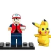 Pkm.store Pokemon Bausteine-Pokemon Trainer Figuren Mit Pikachu (6 Stk.)