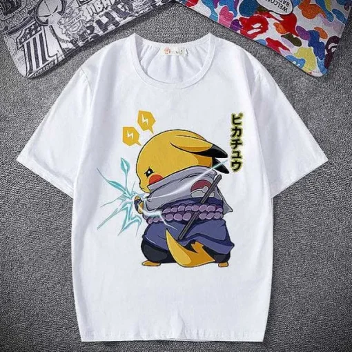 Pkm.store Sommer-Pokemon T-Shirt - Viele Verschiedene Motive Zur Wahl