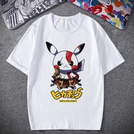 Pkm.store Sommer-Pokemon T-Shirt - Viele Verschiedene Motive Zur Wahl