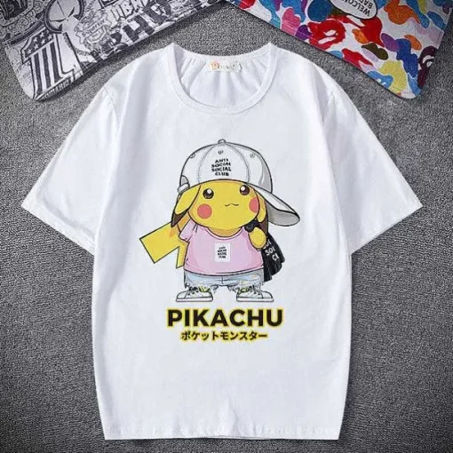 Pkm.store Sommer-Pokemon T-Shirt - Viele Verschiedene Motive Zur Wahl