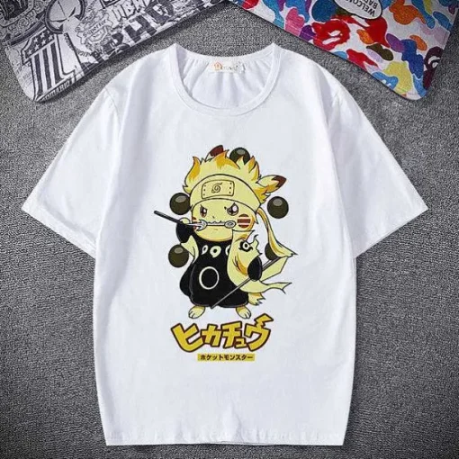 Pkm.store Sommer-Pokemon T-Shirt - Viele Verschiedene Motive Zur Wahl